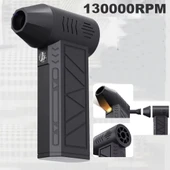 Mini13000rpm Turbo Jet Fan Turbo Şiddetli Fan - Yüksek Hızlı Kanal Fanı İle Güçlü 3 Kademe + Işıklı - 2