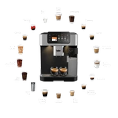 Beko Caffeexperto Ceg 7348 X Tam Otomatik Espresso Makinesi Siyah - 5
