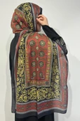 PVDŞ004 PAMUK VUAL DİJİTAL ŞAL - 1