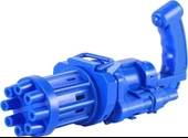 Minigun Pilli Köpük Tabancası Bubble Machine – Mavi - 1