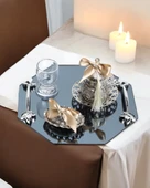 Affinity Nişan Kahve Tepsisi Gümüş  gold - 1