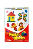 Puzzle Funny Blocks 40 Parça Yapı Blokları Lego - 2