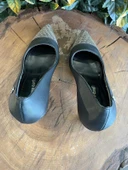 Pierre Cardin Önü ve Topuğu Taşlı Siyah Stiletto 52610 - 4