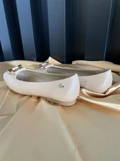 Pierre Cardin Bej Kadın Babet Ayakkabı PC52005 - 7