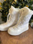 Pierre Cardin Beyaz Rugan Bağcıklı Bot 52595 thumbnail 1