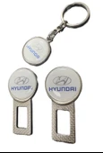 Hyundai Emniyet Kemerrrr Metal Toka 1 Çift Ve Anahtarlık 1 Adet thumbnail 3