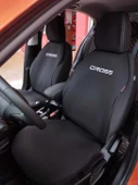 Fiat Egea Cross Nakışlı Ön İkili Oto Koltuk Minderi - 2