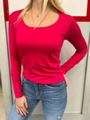 Micro Kare Yaka Body Fuşya - 211.504 thumbnail 1