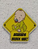 Arabada Bebek Var (Yapıştırma Dahildir) - 3