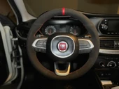 Fiat Egea Araca Özel Dikmeli Direksiyon Kılıfı 2015-2019 (NUBUK YÜZÜKLÜ) - 1