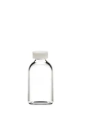 20ml penisilin şişe geçme kapaklı, 24 adet, propolis kapaklı şişe, şeffaf şişe, propolis şişesi, arı sütü şişesi - 1