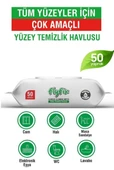 Flyfix Easy Clean Beyaz Sabun Katkılı Yüzey Temizlik Havlusu 50 Yaprak - 4