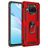 Xiaomi Redmi Note 9 Pro 5G Kılıf Vega Yüzük Standlı Zırh Kılıf - 4