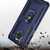 Xiaomi Redmi Note 9 Pro Kılıf Zore Vega Yüzüklü Standlı Zırh Kılıf - 1