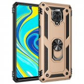 Xiaomi Redmi Note 9 Pro Kılıf Zore Vega Yüzüklü Standlı Zırh Kılıf - 2