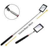 POWERMASTER PM-26176 TELESKOPİK UZAYAN KATLANIR IŞIKLI AYNA (90CM UZAMA BOYU) - 2