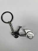 Mega Oto Market Oto Araba Krom Vespa Anahtarlık Metal N11.6627 - 1