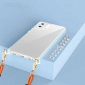 Galaxy A06 Kılıf Airbagli Takılabilir Askı Aparatlı Zore Snap Silikon Kapak - 5