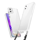 Galaxy A06 Kılıf Airbagli Takılabilir Askı Aparatlı Zore Snap Silikon Kapak - 2