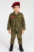Single Sword Çocuk Asker Kıyafeti - 8