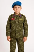 Single Sword Çocuk Asker Kıyafeti - 9