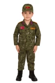 Single Sword Çocuk Asker Kıyafeti - 7