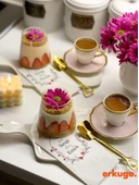 2 Adet Borosilikat Sunum Bardağı, Kahve Bardağı, Meşrubat Bardağı, Isı Dayanıklı Bardak (400 ml) Utea thumbnail 5