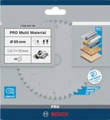 PRO Multi Material Daire Testere Bıçağı 85mm 30diş - 2