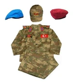 Single Sword Çocuk Asker Kıyafeti - 2