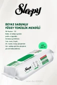 Sleepy Beyaz Sabunlu Yüzey Temizlik Havlusu 30'lu, 100'lü ve ROSIE - 3