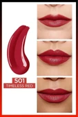 3 Adet Loreal Paris Infaillible 24H Kalıcı Likit Ruj 501 Timeless Red ve ROSIE thumbnail 4