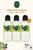Eyüp Sabri Tuncer Klasik Limon Kolonyası 3'lü 80 Derece Pet Şişe 400 ml ve ROSIE thumbnail 1