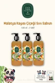 Eyüp Sabri Tuncer 3 Adet Malatya Kayısı Çiçeği Sıvı Sabun 500 ml ve ROSIE Pamuk thumbnail 1