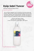 Eyüp Sabri Tuncer Hatıralar Kolonya Sprey 150 ml 3 Adet ve %100 Pamuk ROSIE thumbnail 2