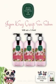 3'lü Eyüp Sabri Tuncer Japon Kiraz Çiçeği Sıvı Sabun 500 ml ve %100 Doğal ROSIE thumbnail 1
