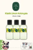 Eyüp Sabri Tuncer Klasik Limon Kolonyası 50 ml 3 Adet  ve ROSIE Pamuk 60'lı thumbnail 1