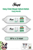 2'li Sleepy Easy Clean Beyaz Sabunlu Yüzey Temizlik Havlusu 30'lu  ve ROSIE - 1
