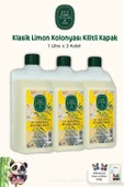 Eyüp Sabri Tuncer 3 Adet Klasik Limon Kolonyası Yedek Şişe 1 Lt ve ROSIE Pamuk thumbnail 1