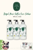 Eyüp Sabri Tuncer Keçi Sütlü Sıvı Sabun 500 ml 3 Adet ve ROSIE Doğal Pamuk 60'lı thumbnail 1