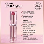 3 Adet Loreal Paris Glow Paradise Lipstick 642 Beige Eden ve ROSIE thumbnail 4
