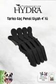 Tarko Hydra 2192 Saç Pensi 4 Lü Siyah ve ROSIE thumbnail 1