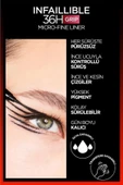 3 Adet Loreal Paris Infaillible Grip Eyeliner 05 Sage Green ve ROSIE Pamuk - 4