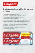 7 AL 6 ÖDE Colgate Triple Action Extra White Diş Macunu 2 x 75 ml ve ROSIE - 2