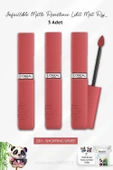 3 Adet Loreal Paris Matte Resistance Likit Mat Ruj - 230 Shopping Spree ve ROSIE thumbnail 1