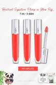 Loreal Paris 3 Adet Brilliant Signature Plump in Gloss Ruj 410 Inflate ve ROSIE thumbnail 1