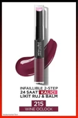 Loreal Paris 3 Adet Infaillible 24H Kalıcı Likit Ruj & Balm 215 Wine Oclock ve ROSIE thumbnail 2