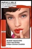 3 Adet Loreal Paris Matte Resistance Likit Mat Ruj - 230 Shopping Spree ve ROSIE thumbnail 5