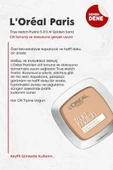 3 Adet Loreal Paris True Match Pudra 5.D-5.W Golden Sand ve ROSIE thumbnail 2