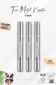 3 Adet Loreal Paris Göz Kremi İçeren Kapatıcı Ivory Beige 1-2D ve ROSIE - 1