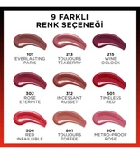 3 Adet Loreal Paris Infaillible 24H Kalıcı Likit Ruj & Balm 101 ve ROSIE thumbnail 3